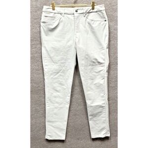 Lululemon Pants Mens 31x30 Bone ABC Slim-Fit 5 Pocket Utilitech Canvas NWOT